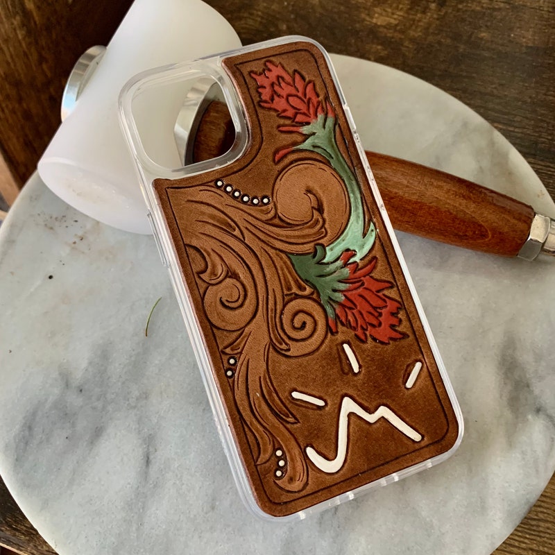 Leather Phone Case - Etsy Unique Leather Phone Cases You Will Love