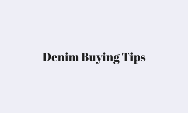 How to Find the Best Denim Deals During Sales Season