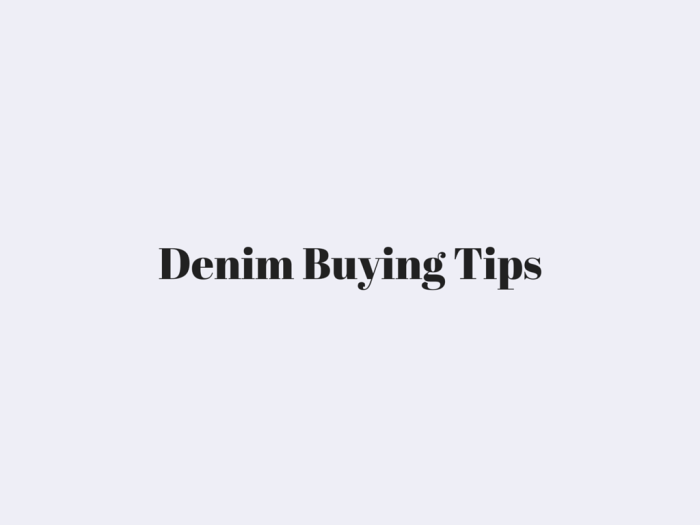 This Season’s Denim Brands to Know - Racked How to Find the Best Denim Deals During Sales Season